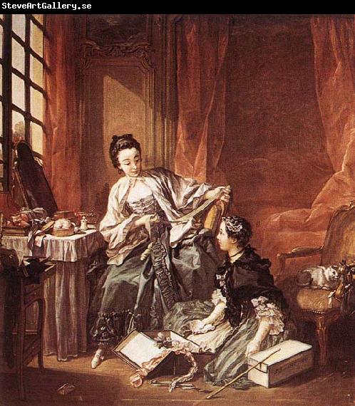 Francois Boucher The Milliner